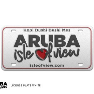 License Plate White