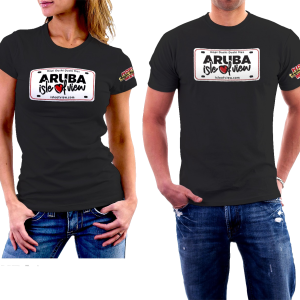 T SHIRT NUMBER PLATE BLACK